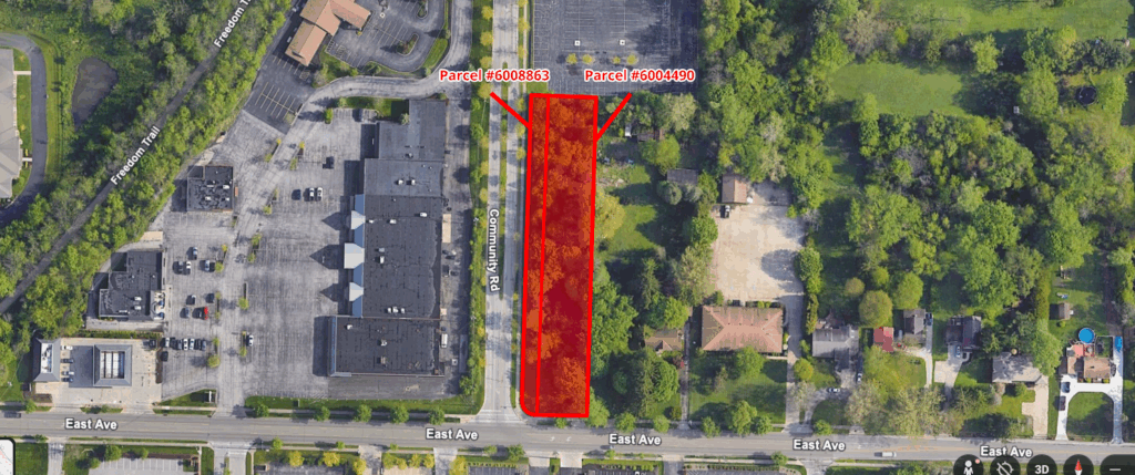 East Avenue and Community Drive Image